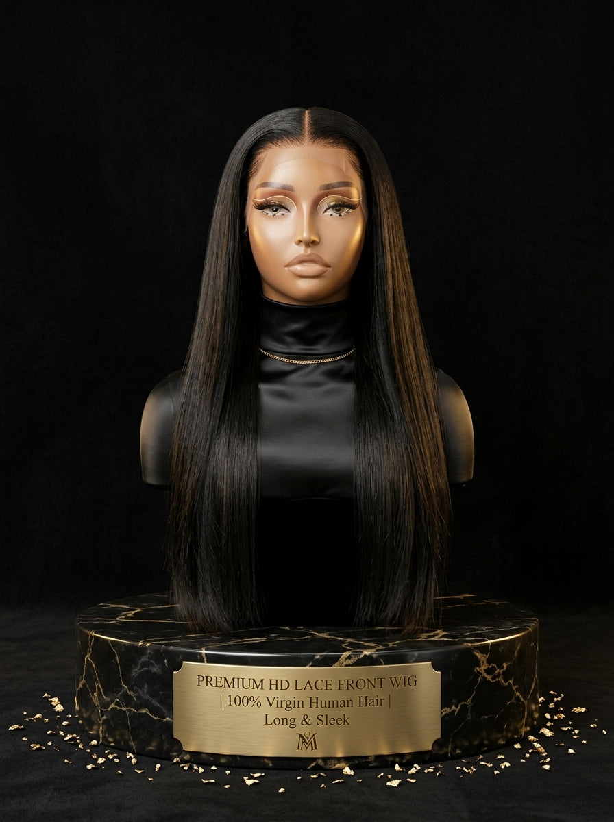 Premium 14" Luxury Full Lace HD Frontal Wig (200% Density) – Glow Mèches Collection